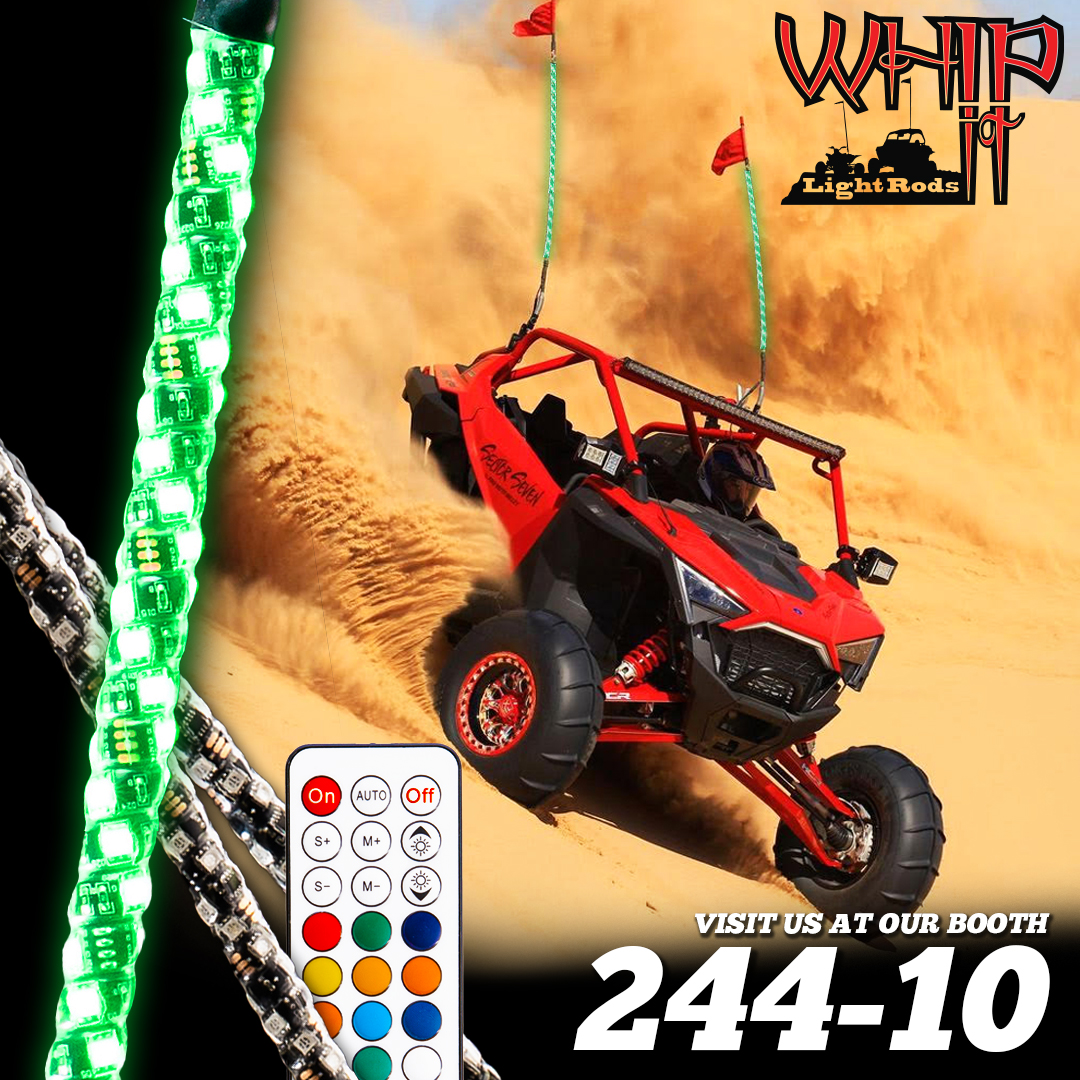 Whip It Light Rods Show Special