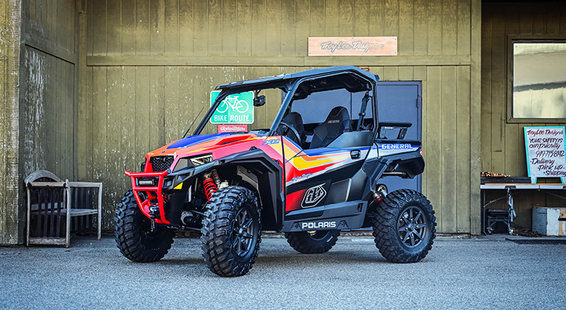 Troy Lee Designs – General XP 1000 from Polaris at the 2021 Sand Sports Super Show