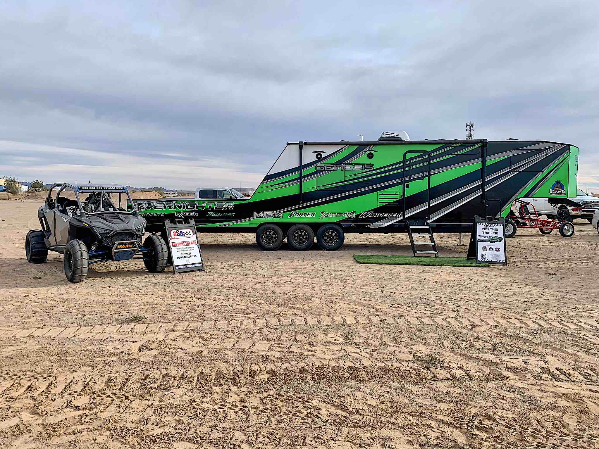 American Sand Association Raffling Off Two Big Prizes