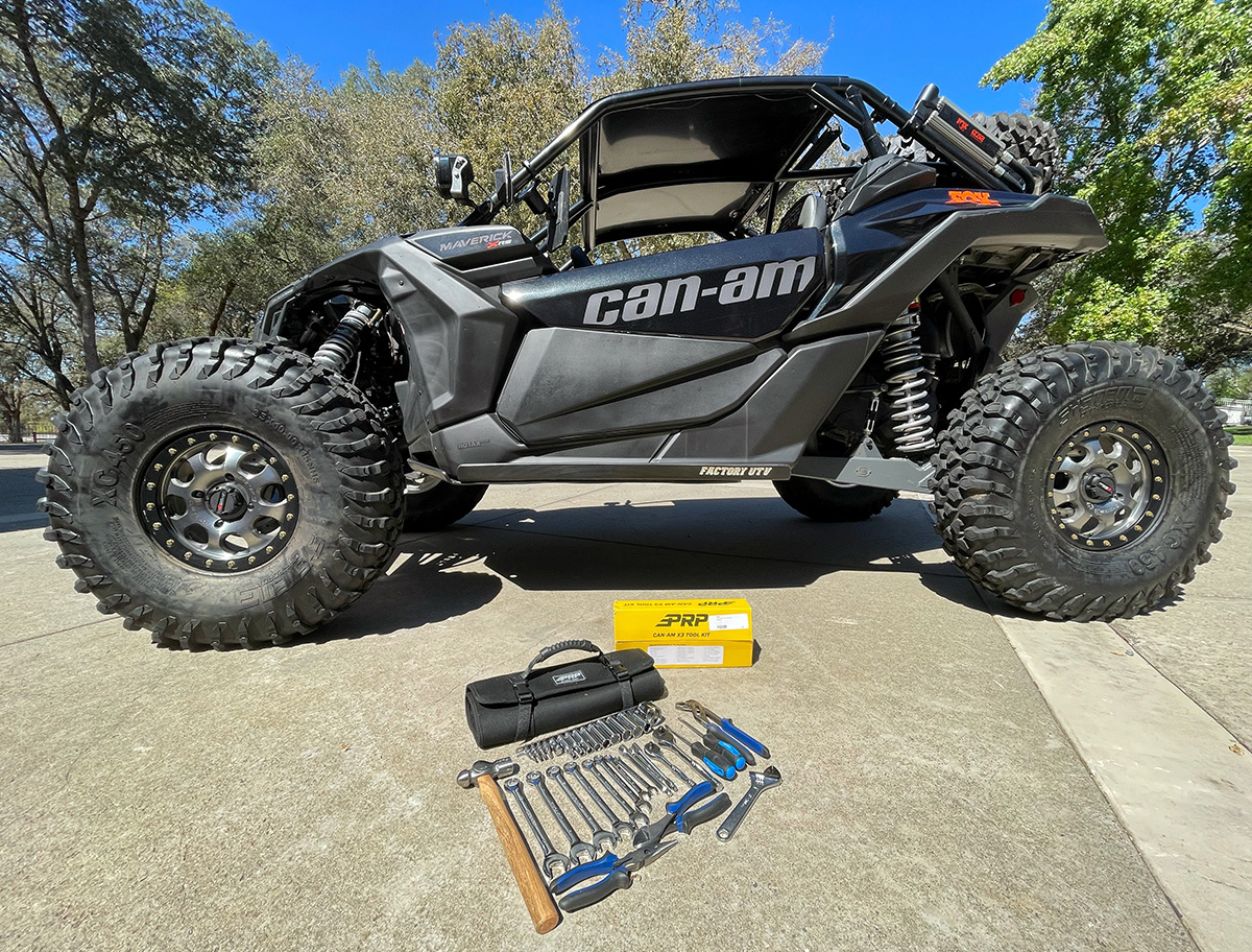 PRP Releases Can-Am Roll-Up Tool Bag Kit