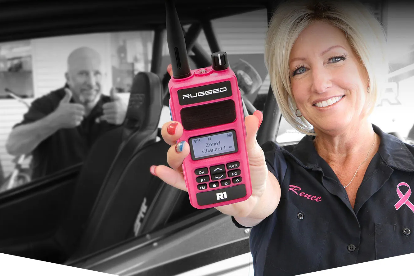 Rugged Radios Pink Radio Campaign For Breast Cancer