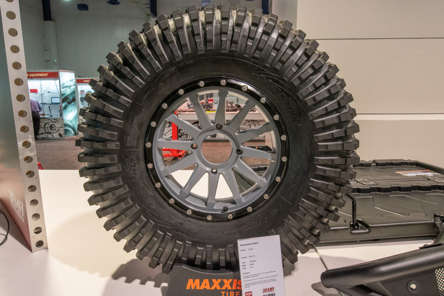 Maxxis Unveils 37inch Tire For 17Inch SXS Wheel Sand Sports Super Show