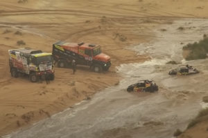 Bad Weather Creates Chaos During Dakar Rally Bad Weather Creates Chaos During Dakar Rally