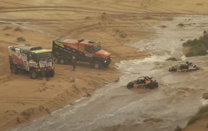 Bad Weather Creates Chaos During Dakar Rally