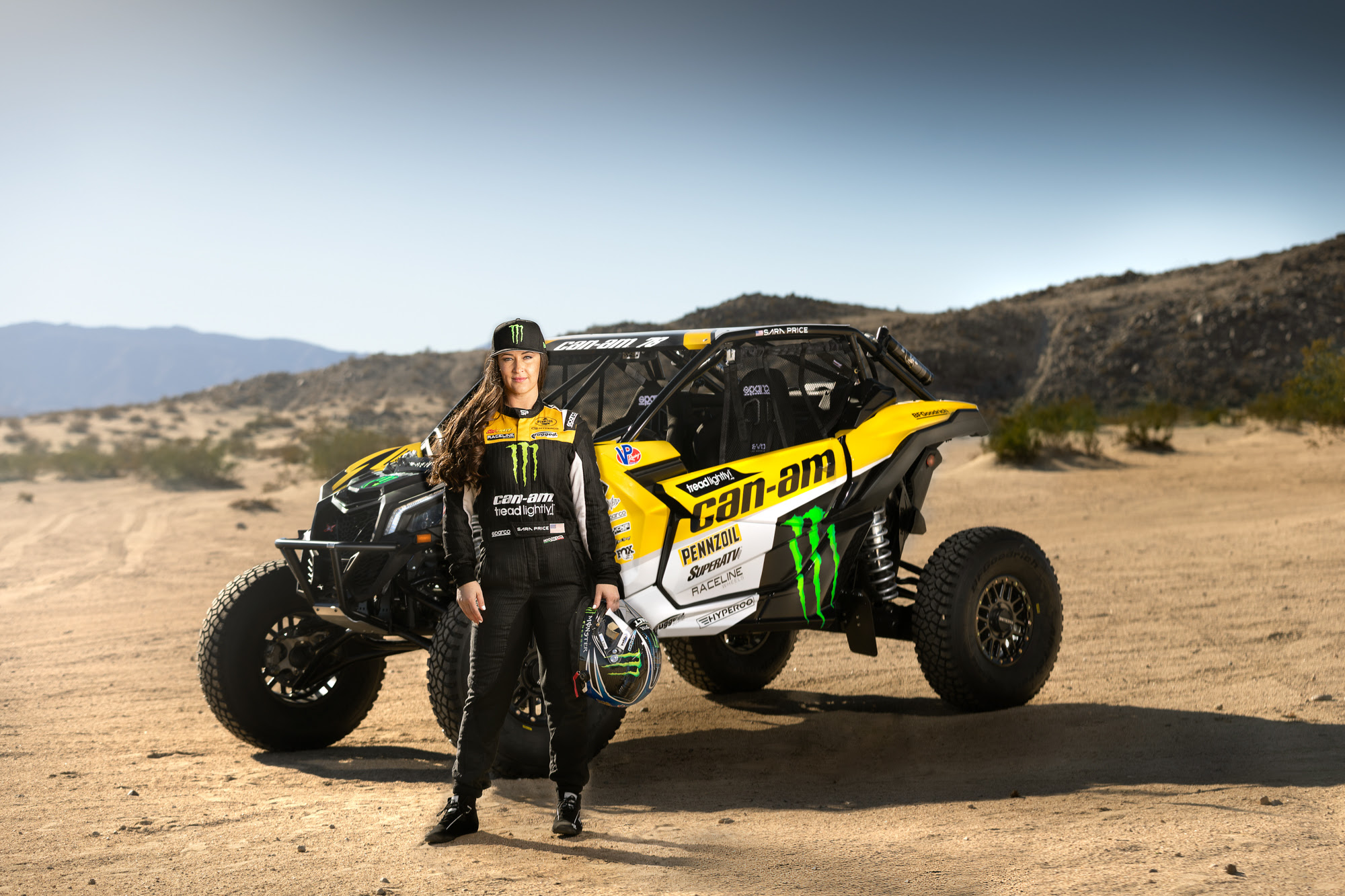 Sara Price Announces New Partnership With Can-Am