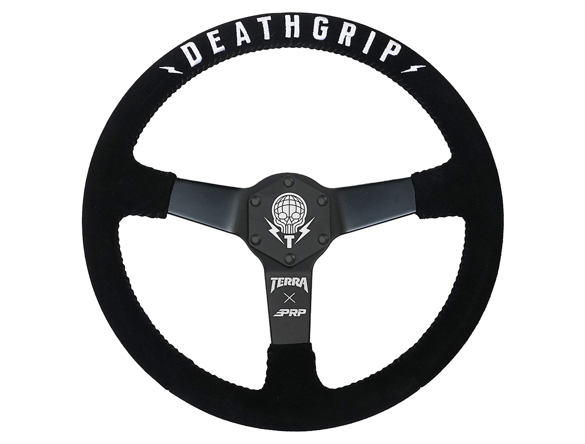 Terra Crew And PRP Team Up On Death Grip Steering Wheel Terra Crew And PRP Team Up On Death Grip Steering Wheel