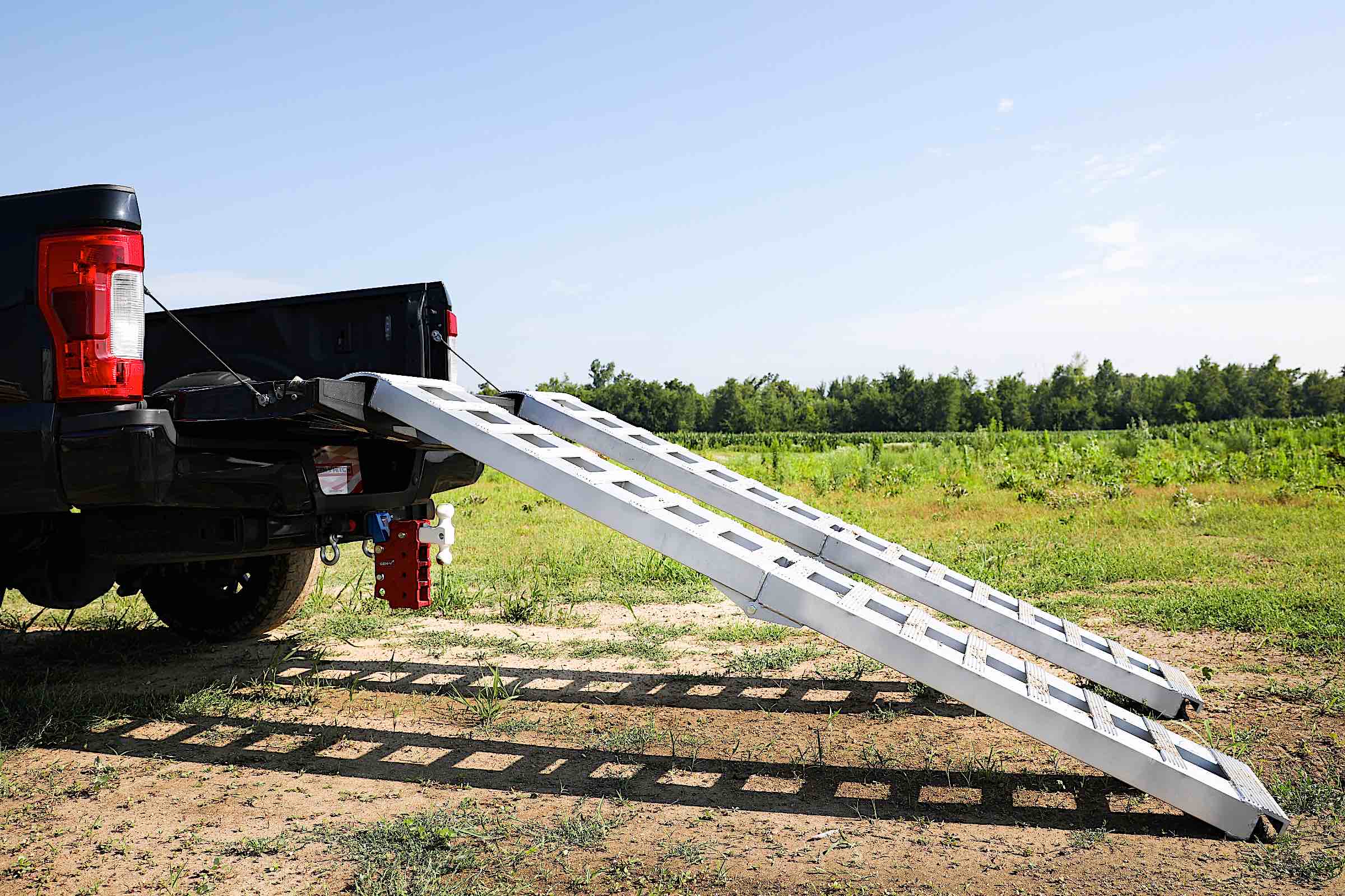 Gen-Y Hitch’s 6K Pound Foldable Aluminum Ramps Gen-Y Hitch’s 6K Pound Foldable Aluminum Ramps