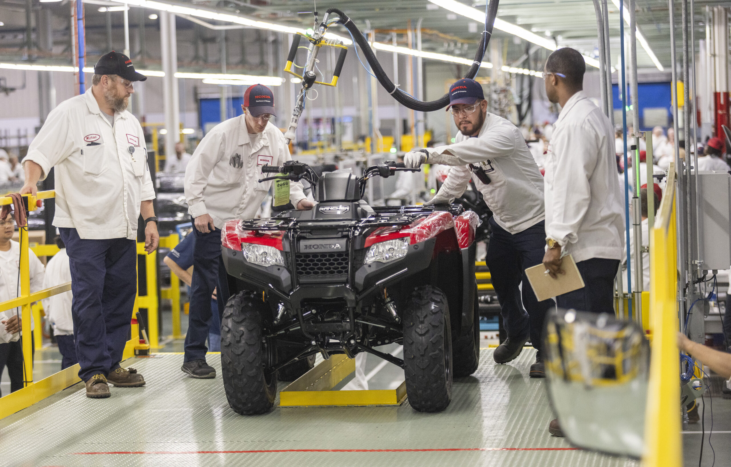 Honda North Carolina Manufacturing Begins ATV Production