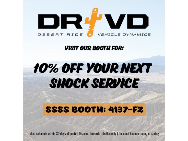 Desert Ride Vehicle Dynamics show special